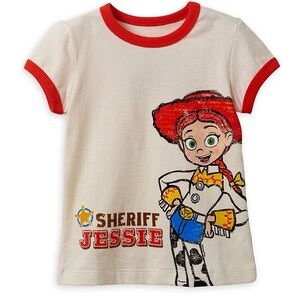 Sheriff Jessie T-Shirt for Girls – Toy Story 🤠